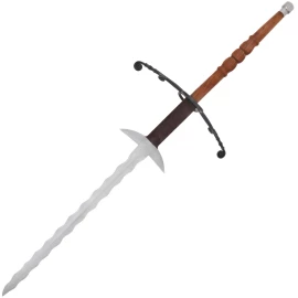 Obouruční meč Flamberge Emden