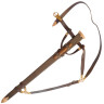 Ballinderry Ulfberht Sword, Bronze Hilt, Viking Sword, Practical Blunt, Class C