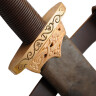 Vikingský meč na šerm Ballinderry od Ulfberht s bronzovým jílcem, Třída C