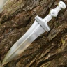 Römischer Legionärsdolch Pugio mit reich verzierter Messingscheide - Outlet
