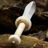 Roman Gladiator Dagger Pompeii with Hand-Carved Bone Handle