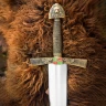 LARP meč Eadric – Královská čepel se lvy 105 cm