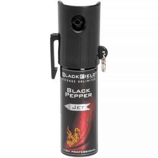 Blackfield Pfefferspray Jet 15 ml | Der kompakte Begleiter für den Schlüsselbund