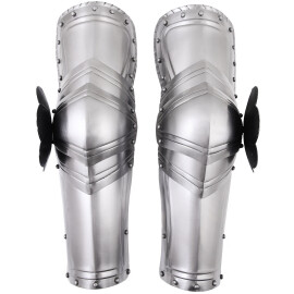 Gothic Armguards, Pair, 1.2 mm Steel