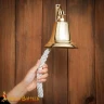 Schiffsglocke aus Messing mit Wandhalterung