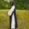 Mönchskutte Anselm – 2-in-1 Zisterzienser Habit, Natur/Schwarz