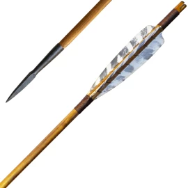 Mittelalterlicher Kriegspfeil mit geschmiedeter Bodkin-Spitze 30"