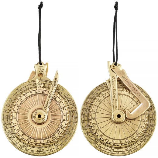 Kapesní hvězdné hodiny a kalkulačka přílivu a odlivu Nokturnal