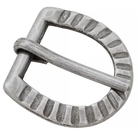 Sada 5 rustikálních opaskových přezek 17. století, ocelolitina, 25 mm - Outlet