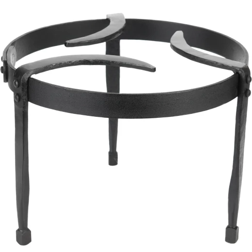 Mittelalterliches Dreibein für die Lagerküche