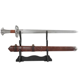 Scharfes Renaissance-Kurzschwert Condottiere mit komplexem Gefäß