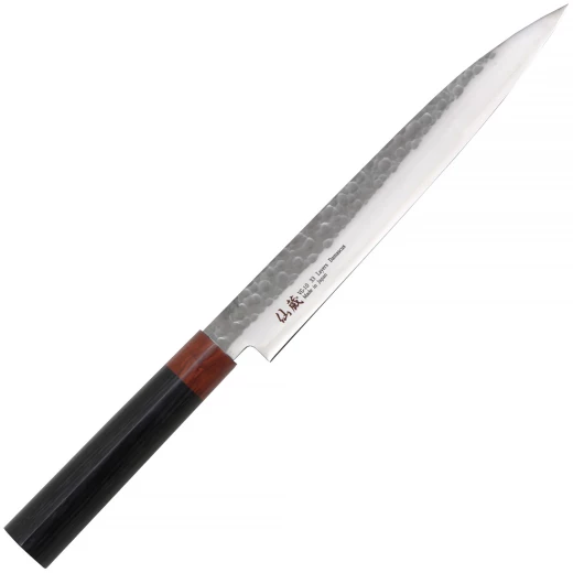 Japanese Sashimi Kitchen Knife of VG-10 Damascus Steel - Outlet