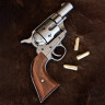 Colt Taschenrevolver .45, USA 1873, brauner Holzgriff, Replik
