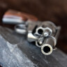 Colt Pocket Revolver .45, USA 1873, hnědá dřevěná rukojeť, nefunkční replika