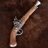 Pirate Flintlock Pistol, 18th Century, Replica
