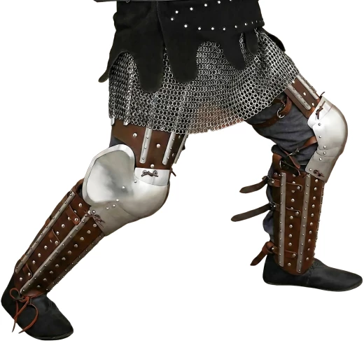 Splinted Leg Harness – 14th Century Brigandine Armour