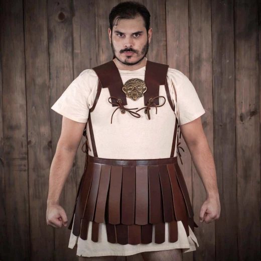 Griechischer Linothorax mit Gorgoneion und Leder-Pteryges - Outlet