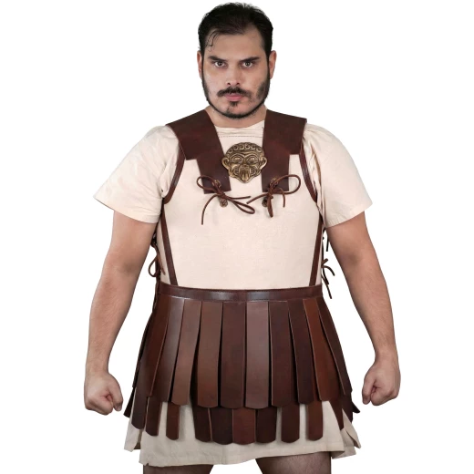 Griechischer Linothorax mit Gorgoneion und Leder-Pteryges - Outlet