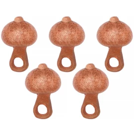 Set aus 5 Bronze-Kugelknöpfen – Spätmittelalter - Outlet