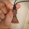 Bronze Anhänger Wikingeraxt, 3,7 cm, Mammen-Stil