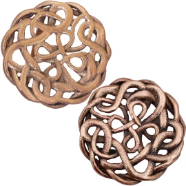 Wikinger Gürtelschnalle mit keltischem Knoten, 9.–10. Jahrhundert