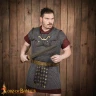 Roman Chainmail Lorica Hamata, Butted Round Rings 9 mm, Shoulder Doubling