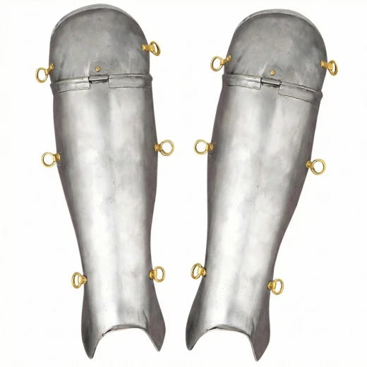 Římské ocelové náholenice Centurio – Ochrana nohou dle Trajánova sloupu