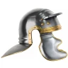 Römischer Legionärshelm Galea im HBO-Stil aus Stahl und Messing