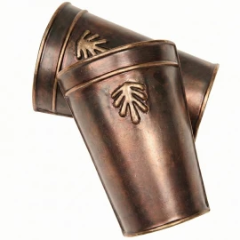 Römische Armschienen Legionskommandeur – Antik-Messing-Finish