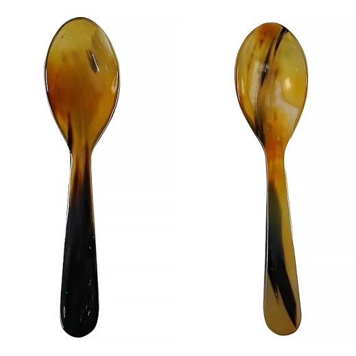 Viking Horn Spoon – Handcrafted Medieval Cutlery
