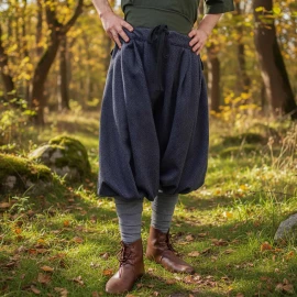 Wikingerhose „Haithabu“, Beutel-Schnitt, 80 % Wolle, Diamantköper