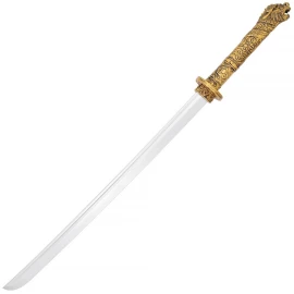 LARP meč Katana Takeo se zlatým drakem 107 cm