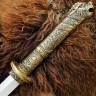 LARP meč Katana Takeo se zlatým drakem 107 cm