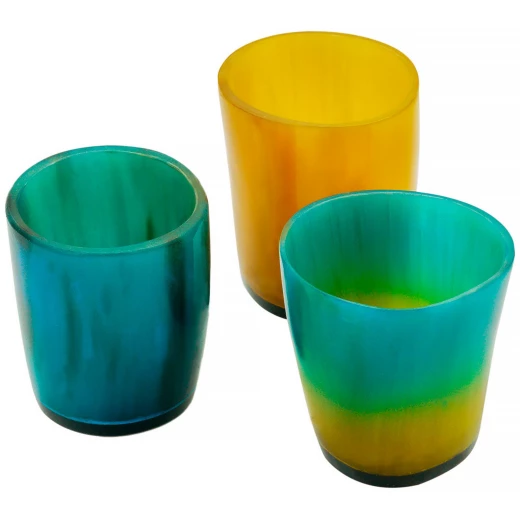 Barevný panák z pravého rohu 1ks, cca 100ml)