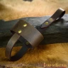 Leder-Becherhalter für Trinkhornpokale und historische Gürtelbecher - Outlet