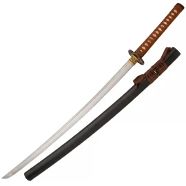 Shogun Katana mit Drachenmotiv, 1095er Stahl, mit Pflegeset