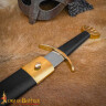 Dekorativní vikingský meč s pětilaločnou hlavicí