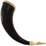 Vikingský picí roh s rytinou Ódinova trojitého rohu, 300-400 ml - Outlet
