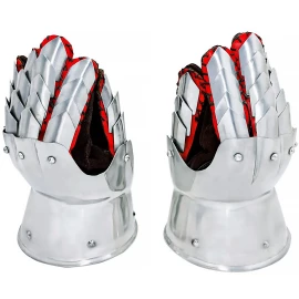 Fantasy plátové rukavice „Dračí jezdci“