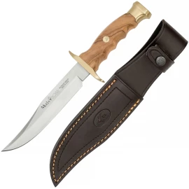 Jagd Bowie-Messer aus Olivenholz - Outlet