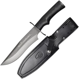Outdoor and survival knife Muela Parabellum with leather sheath