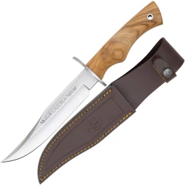 Muela Cazorla Hunting Knife with Olive Wood Handle