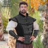 Warrior Leather Vest Reinforced with Leather Plates