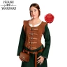 Women's Medieval Suede Leather Corset