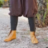 Plain Simple Medieval Leather Greaves