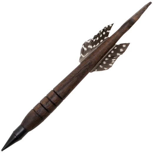 Crossbow Bolt with Natural Feathers, 20 cm - Outlet
