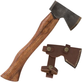 Sturdy Axe with Carbon Steel Head