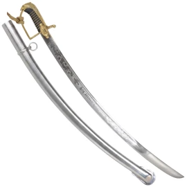Polish Officer's Sabre with "God, Honor, Fatherland" Inscription