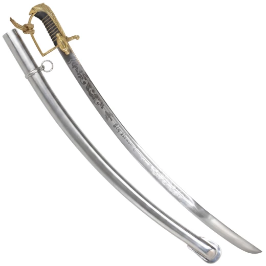 Polish Officer's Sabre with "God, Honor, Fatherland" Inscription
