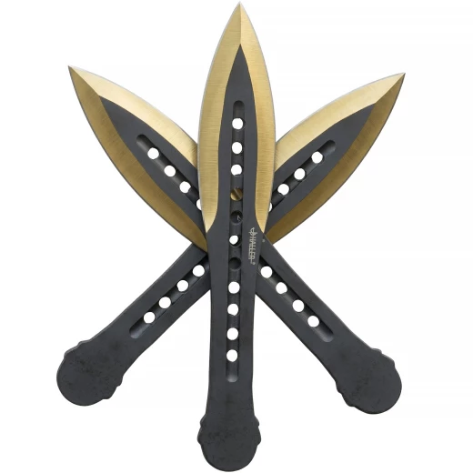 Sada tří taktických vrhacích nožů - Outlet